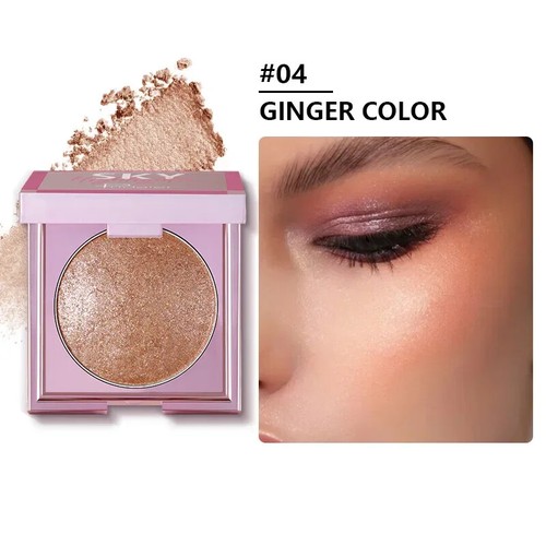 High Shine Shimmer Glitter Highlighting Diamond Bronzers Highlight Fine Powder - Picture 12 of 16