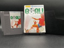 Goal! (Nintendo Entertainment System, 1989) Game & Box Only - No Manual - Tested