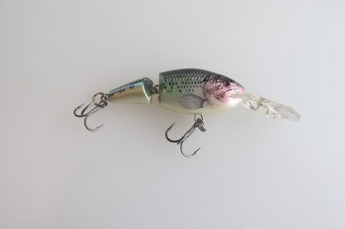 Lot #13000 Rapala Jointed Shad Rap JSR-5 SBB Color Crankbait VG Condition
