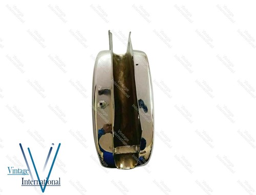 For Zundapp KS 50 Cross 517-52 Chrome Petrol Fuel Gas Tank 1975 Model New - Picture 3 of 6