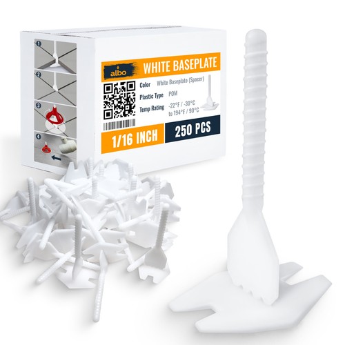 Sistema de nivelación de azulejos - Kit espaciador de piso y pared profesional con tapas reutilizables y - Imagen 11 de 25