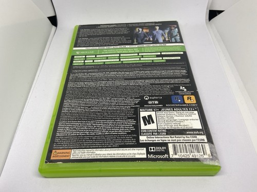 GTA V 5 Xbox 360 SOLO DISCO 2 con Estuche Juego, Manual + mapa - Imagen 2 de 5