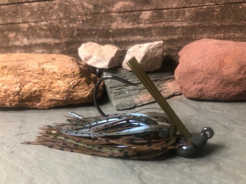 Arky - Arkie Skipping Flipping Pitching Weedless Bass Jig Fire Craw & More - Picture 9 of 13