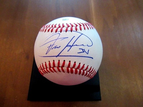 FELIX HERNANDEZ CY YOUNG PG SIGNED AUTO VTG VENEZUELA PRO BASEBALL JSA BEAUTY - Picture 4 of 6