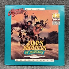 James Brothers Of Missouri  1992 Republic Laserdisc  1950 B W 12 Episodes