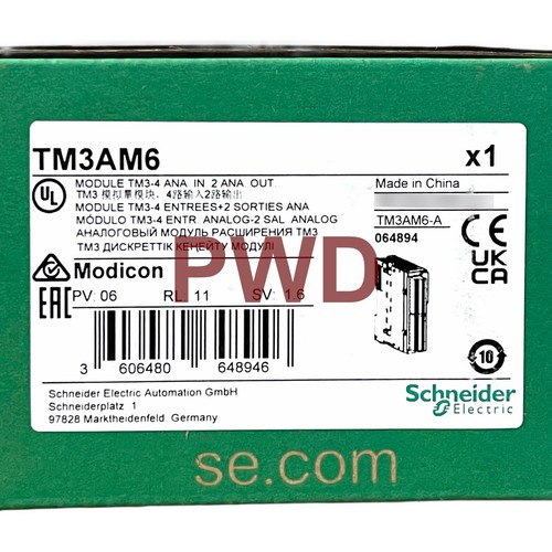 NIB Schneider TM3AM6 Analog I/O Module, Modicon TM3, 4 Inputs, 2 Outputs, Screw - Picture 5 of 14
