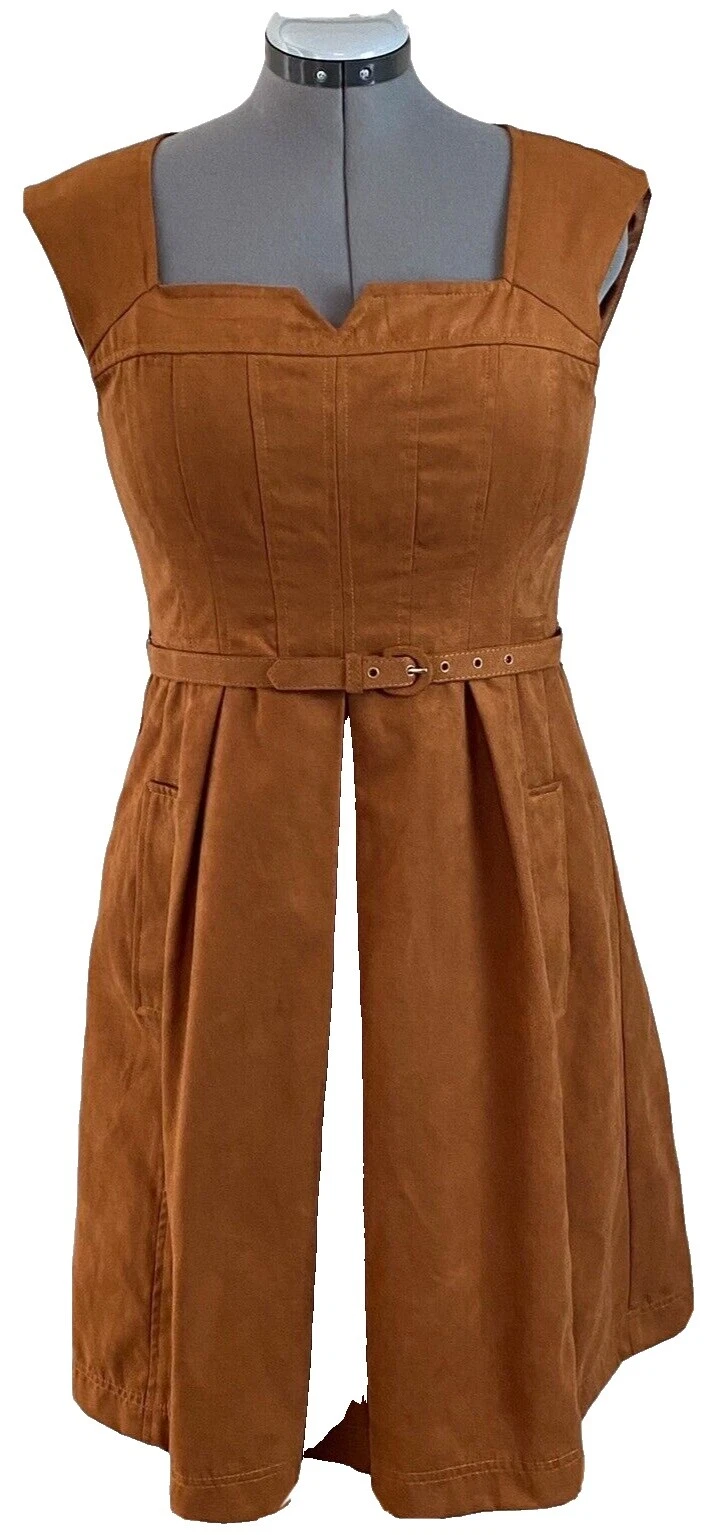 Feminino sem mangas Nanette Lepore Vestido Geral