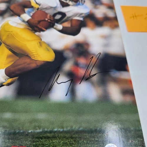 8X10 Signature Rookies Autographed Photograph Rookie Mercury Hayes Michigan - Imagen 2 de 3