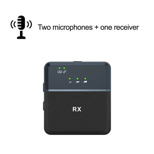 Kabelloses Lavalier Mikrofonsystem Bluetooth Mikro für Kamera Tablet Telefon Vlog - Bild 16 von 21