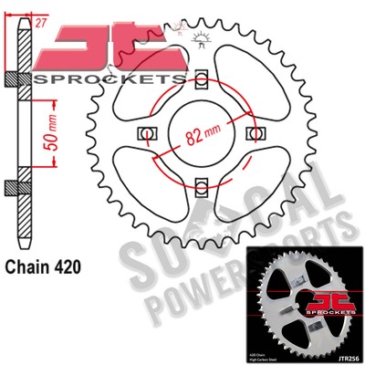 JT 420 35T Rear Sprocket for Honda 1969-82 CT70 91-94 CT70 TR256.35 JT 420 35T Rear Sprocket for Honda 1969-82 CT70 91-94 CT70 TR256.35
