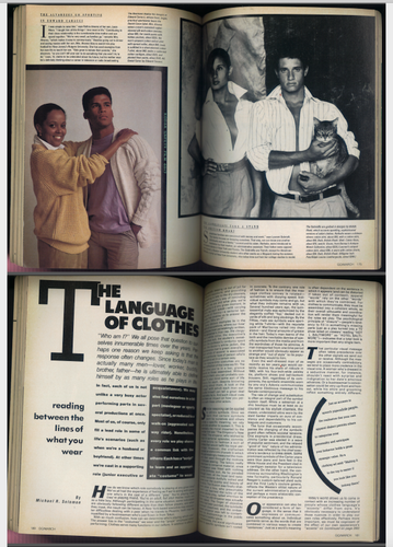 GQ-MARCH 1983-BRUCE HULSE-BRUCE WEBER-KEITH HARING-MADONNA/BASQUIAT-NEW WAVE '83 - Picture 8 of 13