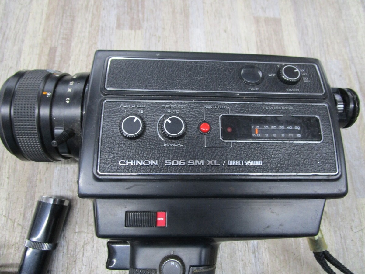 Chinon 506 sm xl / DIRECT SOUND Camera W/ Microphone NO