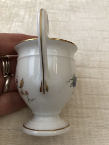 Taza de chocolate vintage Richard Ginori porcelana mango alto flores silvestres SOLO TAZA - Imagen 4 de 10