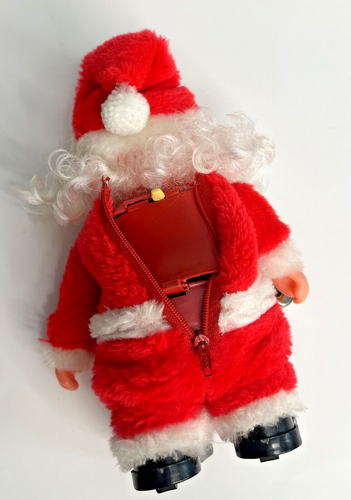 Vintage Walking Musical Santa Claus Taiwan 6" - READ Not Fully working - Picture 8 of 8