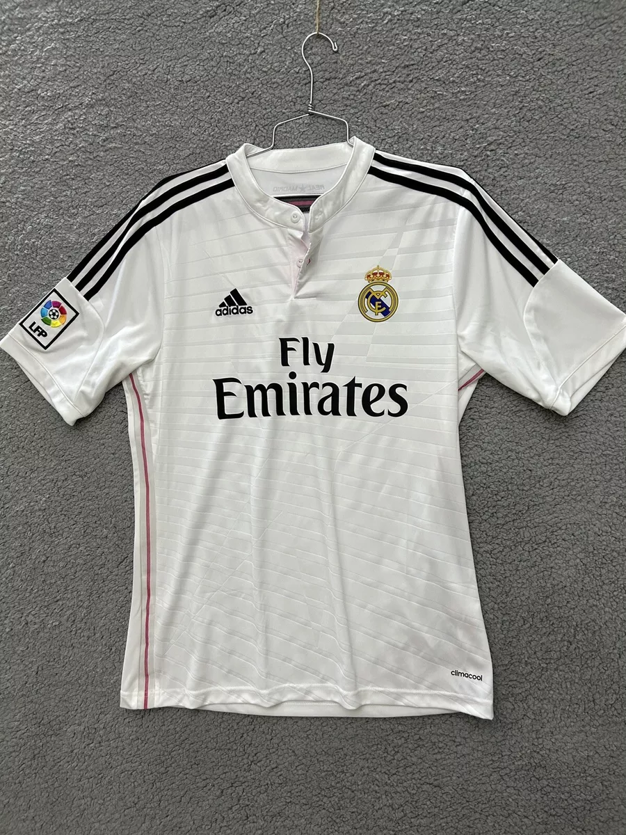 Real madrid button jersey sales