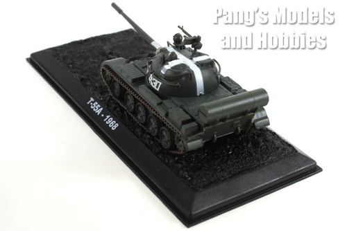 T-55 T-55A Russian Soviet Main Battle Tank - 1/72 Scale Diecast Model - Amercom - Picture 10 of 13