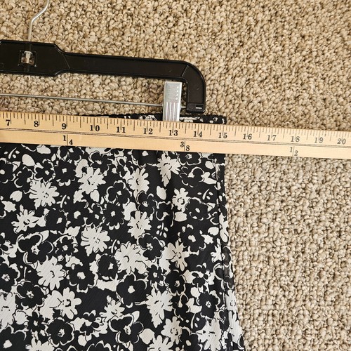 Notations Skirt Womens Large Petite Floral - Picture 6 of 7