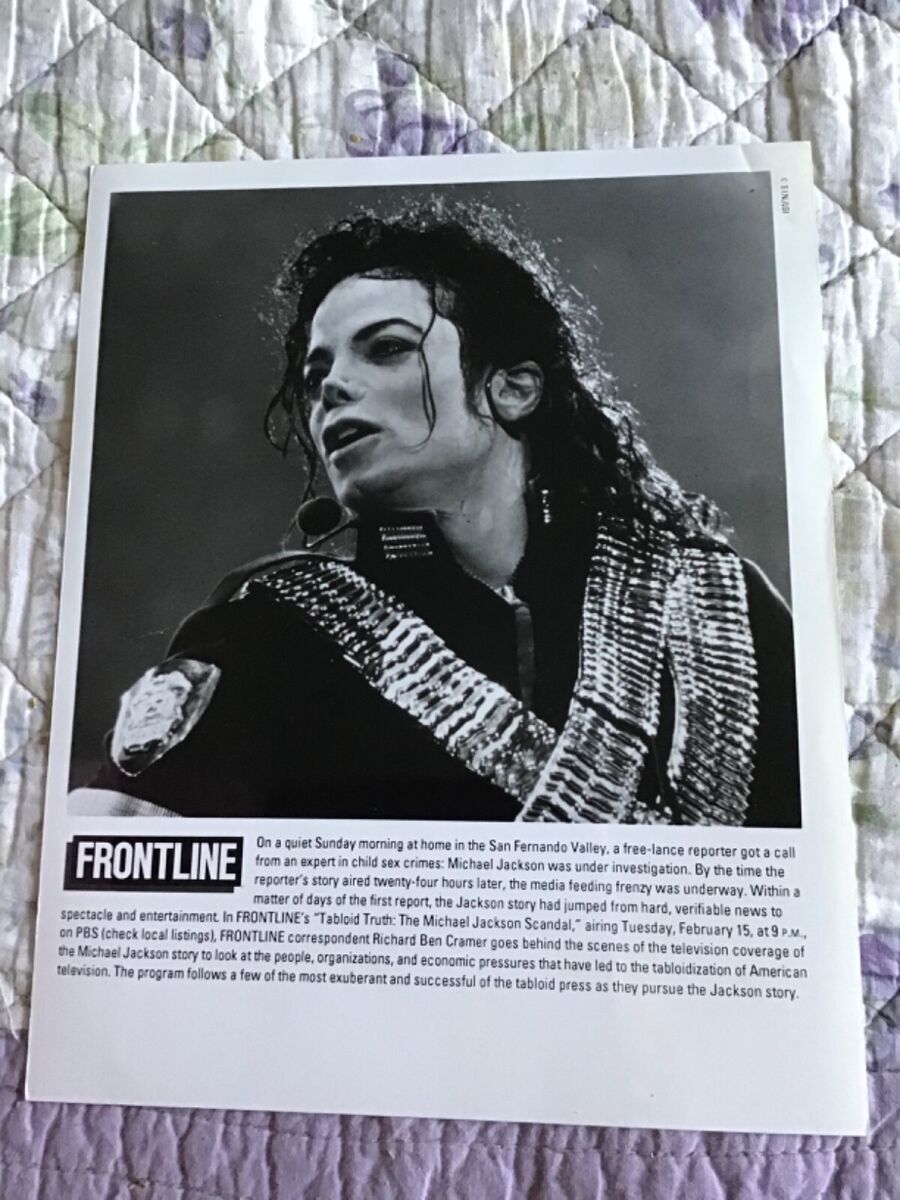 Michael Jackson Original B/W Dangerous Tour 1993 Era Promo Michael Jackson Original B/W Dangerous Tour 1993 Era Promo