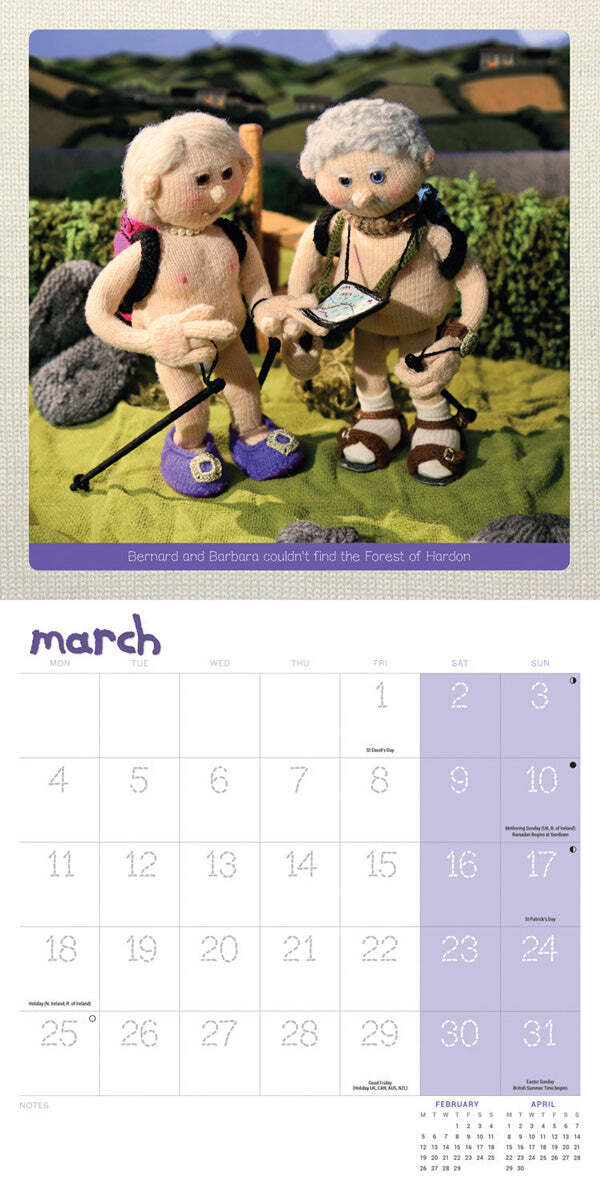 2024 Nudinits Wall Calendar 9781529835779 | eBay