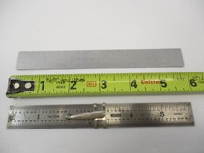 (2) GENERAL 6" Rulers Rule Scales Scale # 308 in EC w/ Clip & CF676 in VGC Faded