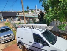 Silver  Ladder Roof Rack Cross Bars For VAN Ford Transit Connect 2008-2013