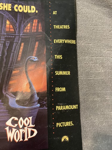 COOL WORLD Theater Poster von 1992, 13 x 20 LESEN - Bild 5 von 7