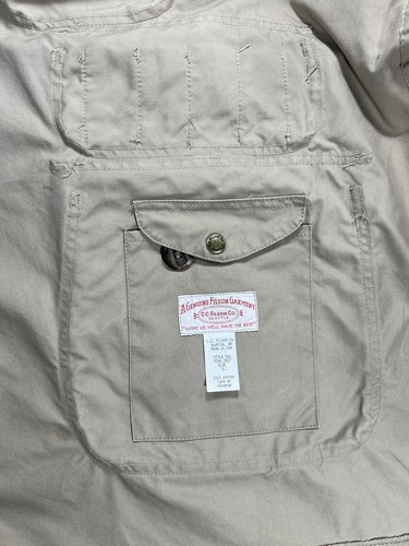 Chaqueta de Caza FILSON Upland, HOMBRE’S GRANDE, Tincloth Algodón, Vintage Beige, EE. UU. - Imagen 8 de 10