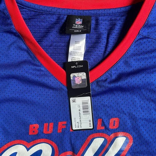 Camiseta deportiva para niños Buffalo Bills NFL talla L con licencia - Imagen 2 de 3