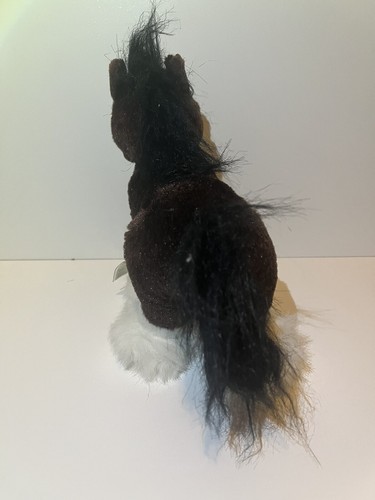 Ganz Webkinz Clydesdale Horse Plush W/ Unused Code HM139 Brown And White - New - Picture 2 of 3