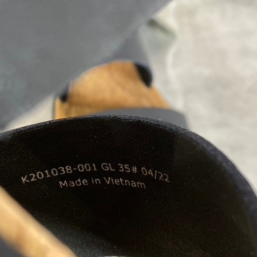 Camper Oruga leichte schwarze Damen-Leder-Pantoletten mit zwei Riemen Größe 5 - Bild 11 von 11