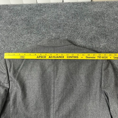 J. Crew Ludlow Sport Mantel Blazer Wolle Herren 42R Vitale Barberis Canonico grau - Bild 7 von 10