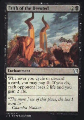 Faith of the Devoted - Commander 2019: #112, Magic: The Gathering Nm R104 - Picture 1 of 1