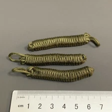 3x Bound Nylon Green Rope Accessory for 12" GI Joe Dragon Figure 21st Century