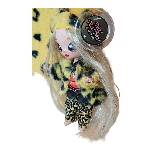 Na! Na! Na! Mochila Sorpresa Jennel Jaguar 3 en 1 Edición Limitada Muñeca y Almohada - Imagen 2 de 14