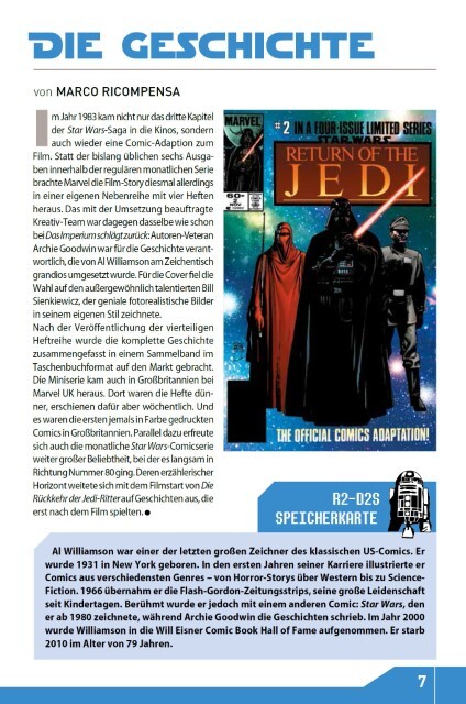 Thumbnail - Archie Goodwin / Star Wars Comic-kollektion 13 - Episode Vi: D