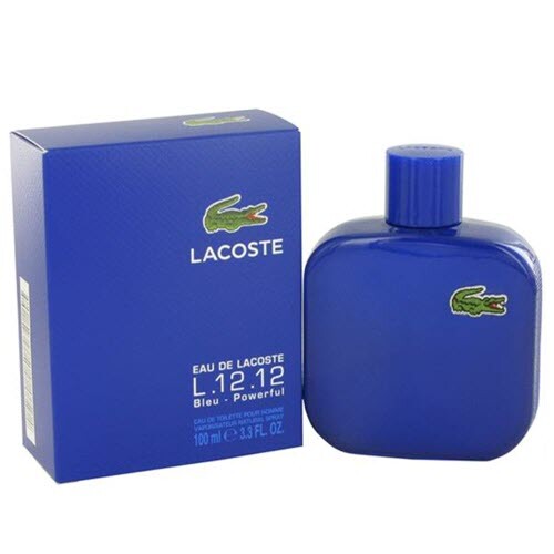 Lacoste Eau de Lacoste L.12.12 Bleu Powerful EDT for Him 100mL 737052662664 eBay