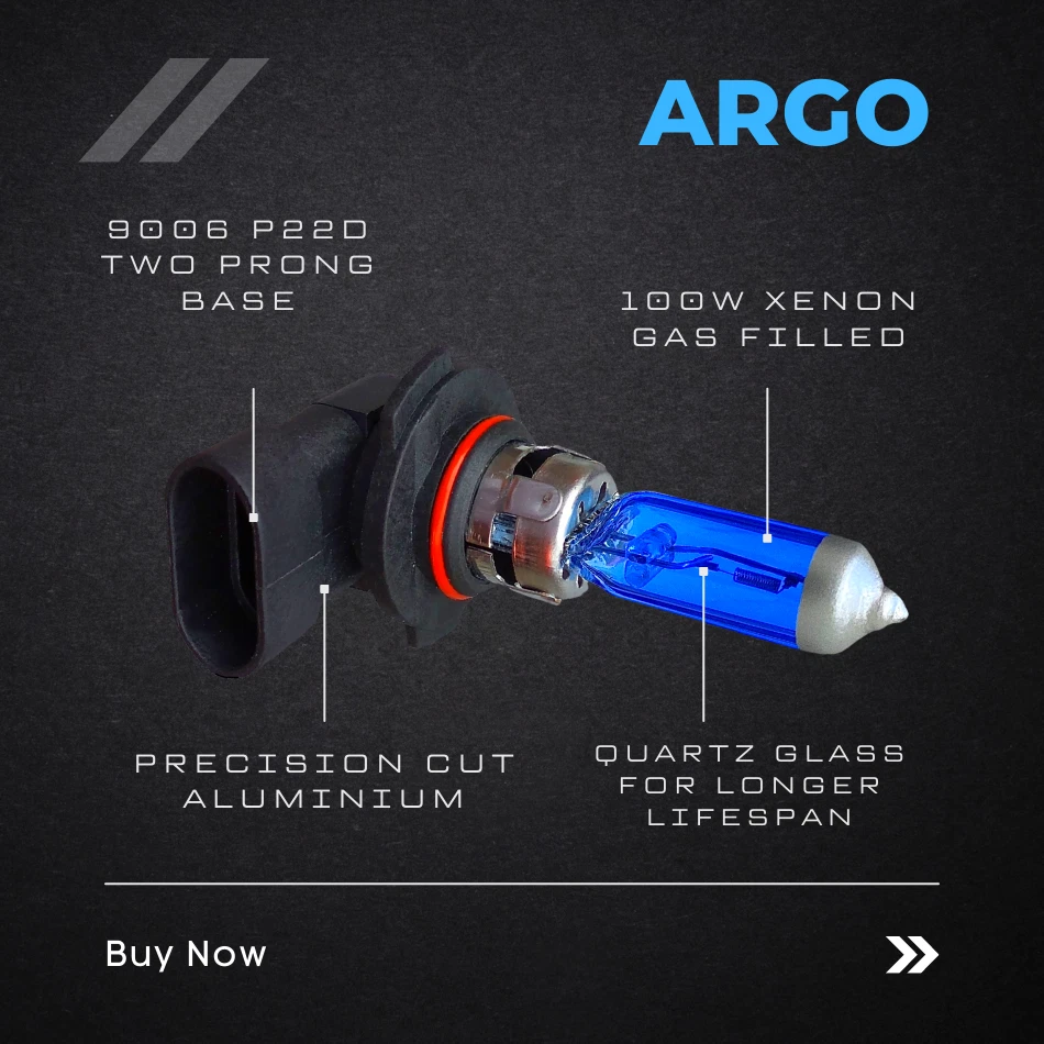 Hb4 9006 Xenon Blue Bulbs 100w Front Foglight Fog Light Ice Fog Lamp Car Bulb - Image 4 of 4