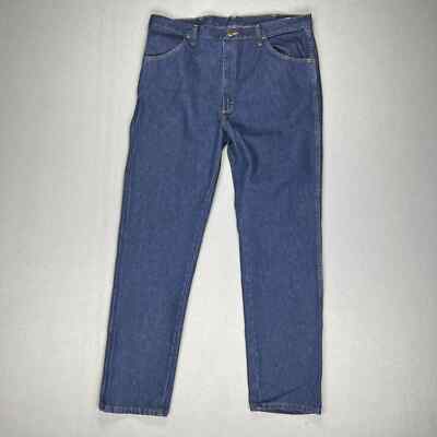 Rustler Wrangler Jeans Mens 38x34 Relaxed Fit Straight Leg