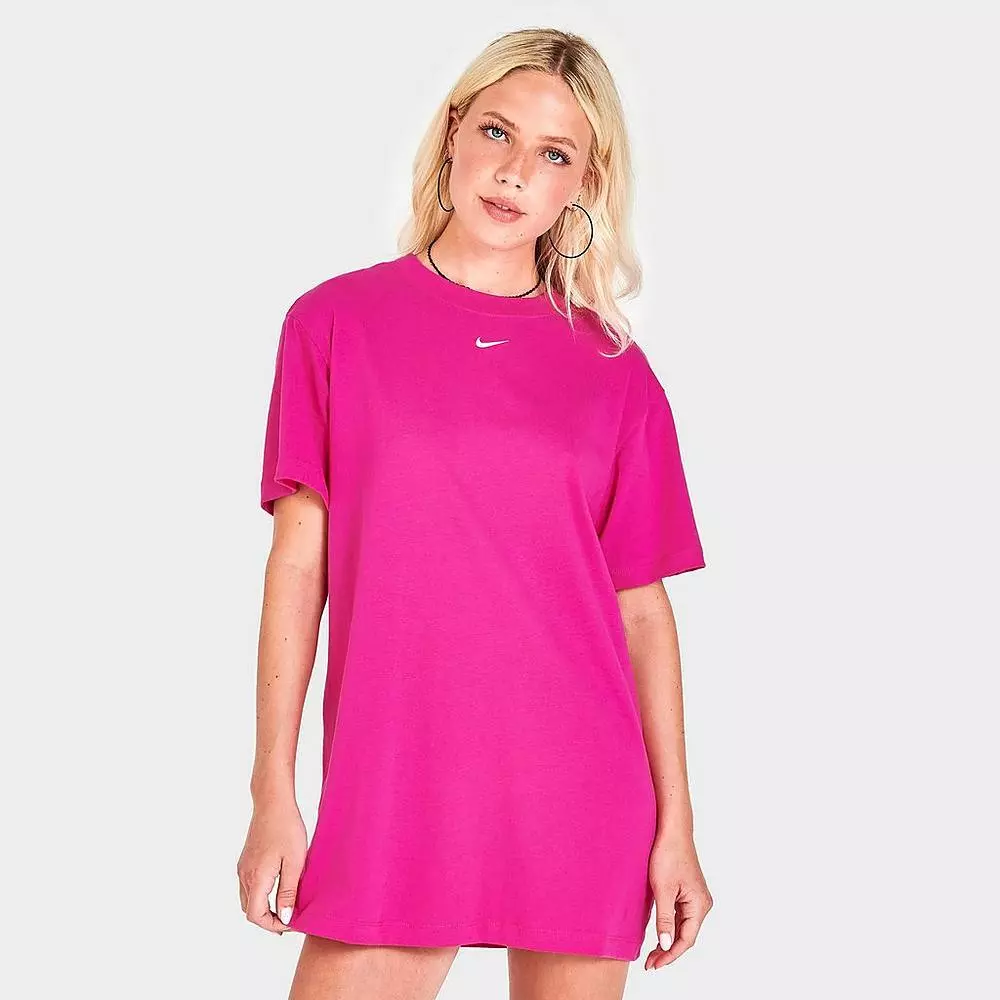 Nike Size XS S 100 Cotton Sportswear T Shirt Dress Shirtdress RARE COLOR