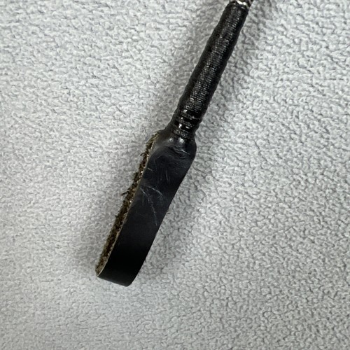 County Black Leather Whip Horse Equestrian Riding Crop Made In England 26 Inch - Picture 5 of 8