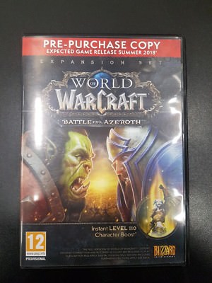 World Of Warcraft Battle For Azeroth Empty Pc Game Box Only No Game Ebay