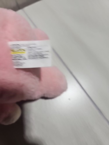 Kellytoy Plush White Bear in Pink Pig Costume Kawaii 10" - Picture 4 of 5