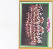 1978 TOPPS BASEBALL HOUSTON ASTROS TEAM #112 UNMARKED EXMT/NM *92936