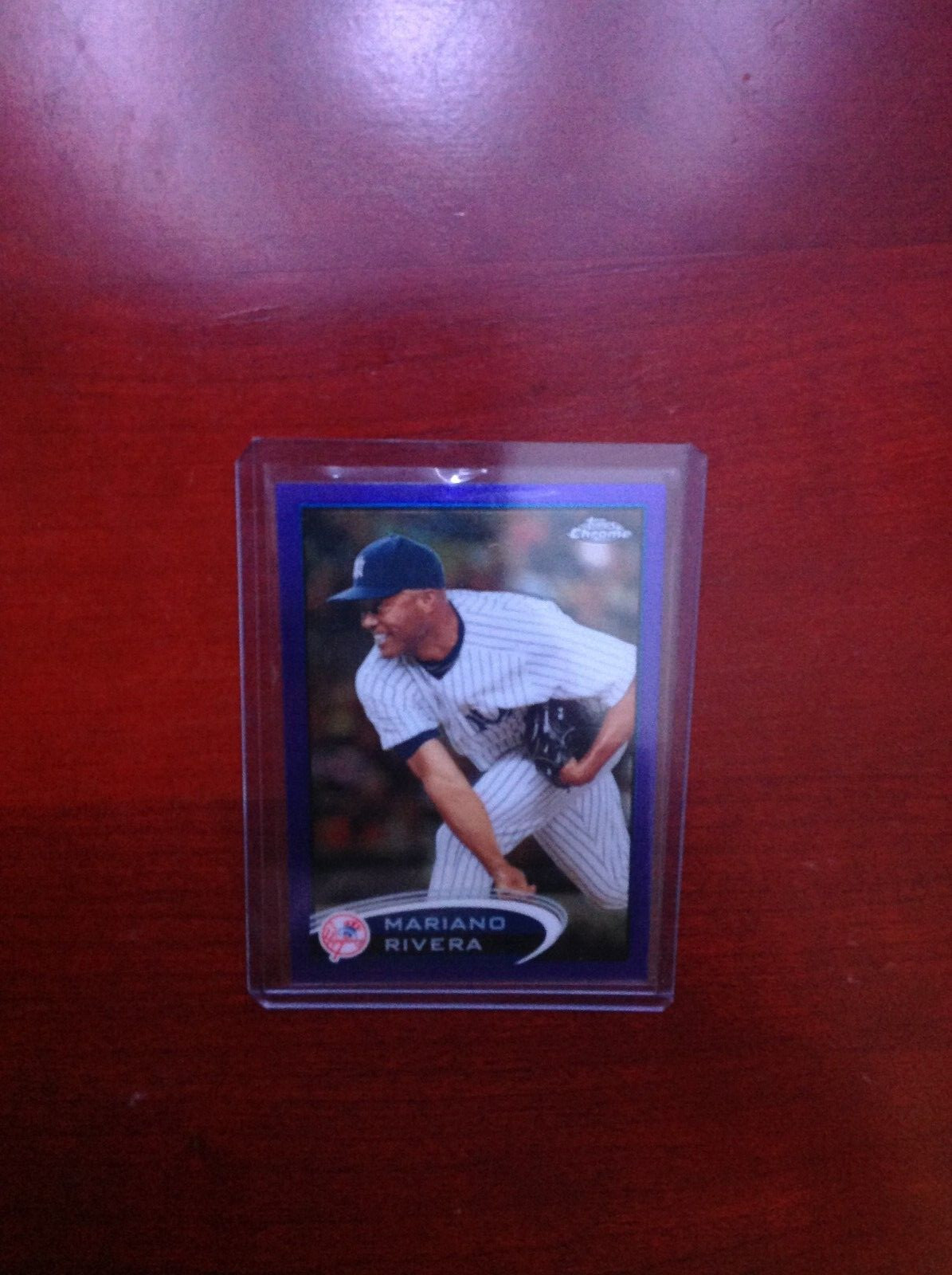 Mariano Rivera - 2012 Topps Chrome PURPLE Refractor #150 New York Yankees HOF