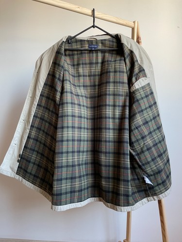 Lands End Vintage Flannel Lined Coat Size XL - Picture 3 of 10