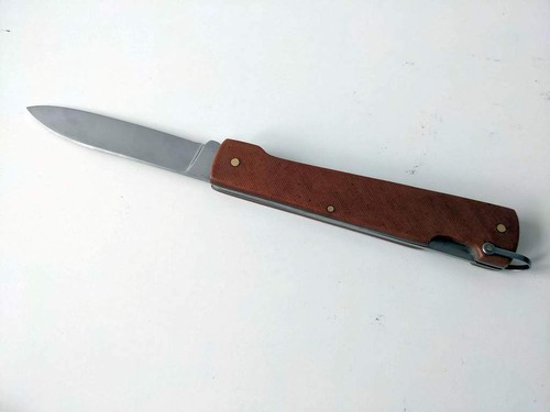 Big Pocket Army Sapper Military Polish Knife Single Blade 9 cm Length - Picture 2 of 7