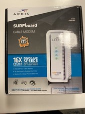 ARRIS SB6183 686 Mbps Cable Modem, White D250