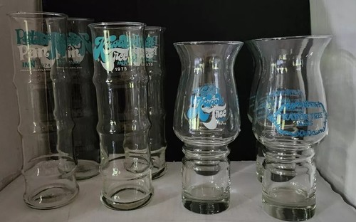 4 vasos estilo huracán Peter Pan Tree Inn Kapok. Urban 1976/1977, MD MC1 - Imagen 8 de 9