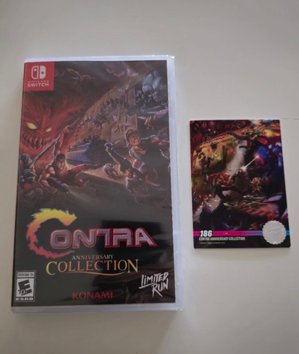 Contra Anniversary Collection Nintendo Switch Limited Run Games LRG #140 SEALED - Bild 1 von 2
