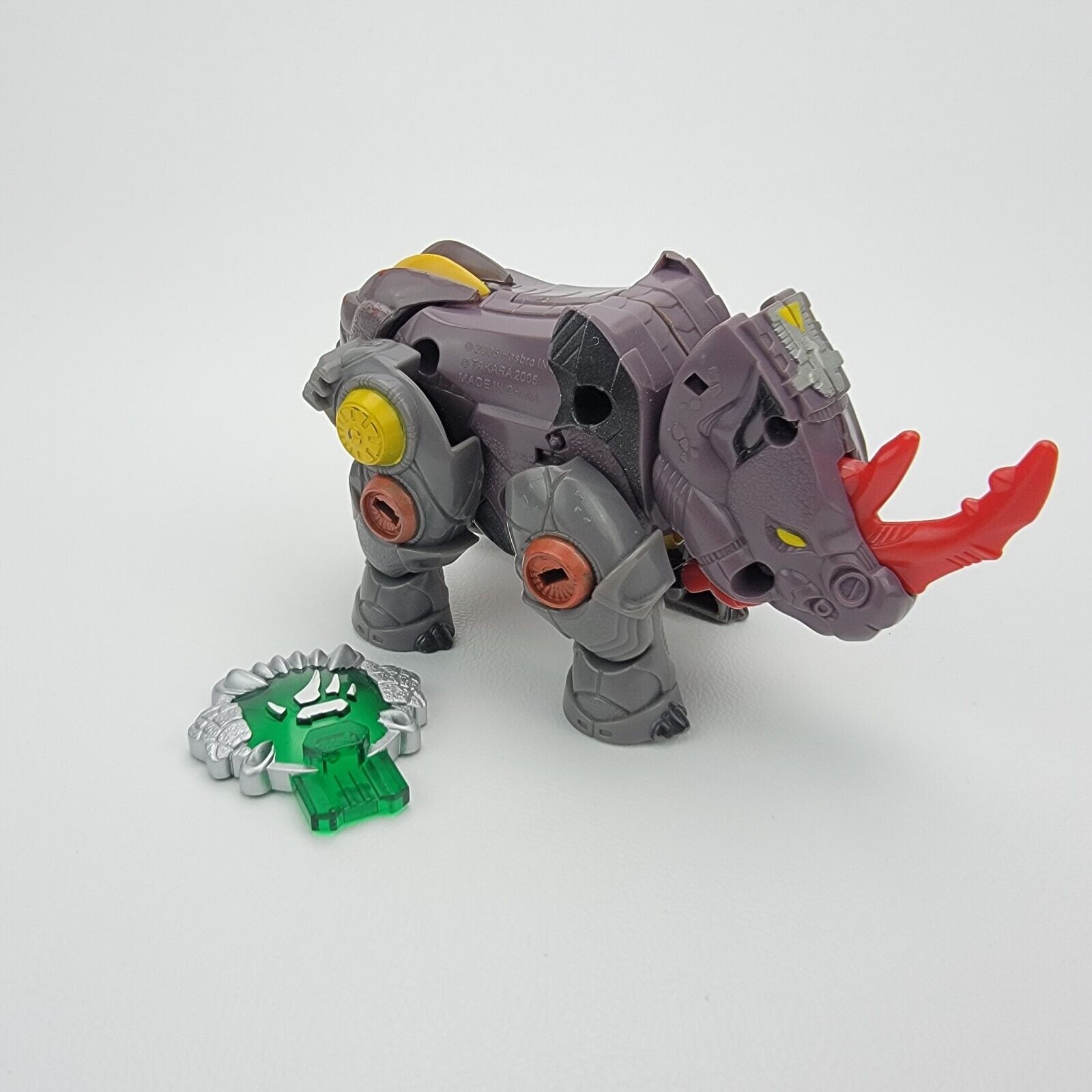 TRANSFORMERS cybertron BACKSTOP RHINO 2006 Scout Complete With Key STW7